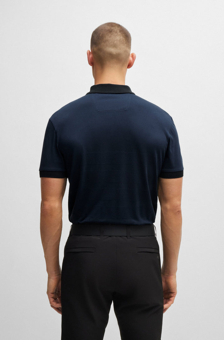 BOSS Polos Regular Fit in Cotton - PADDY 5 10261589 01-50519771- Concorde Fashion#color_navy-402