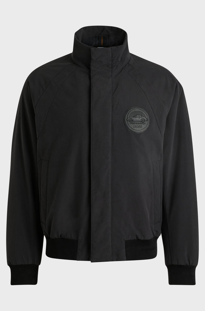 BOSS Casual Jackets Regular Fit in Nylon - CARBORO_PS 10261615 01-50519960- Concorde Fashion#color_black-001
