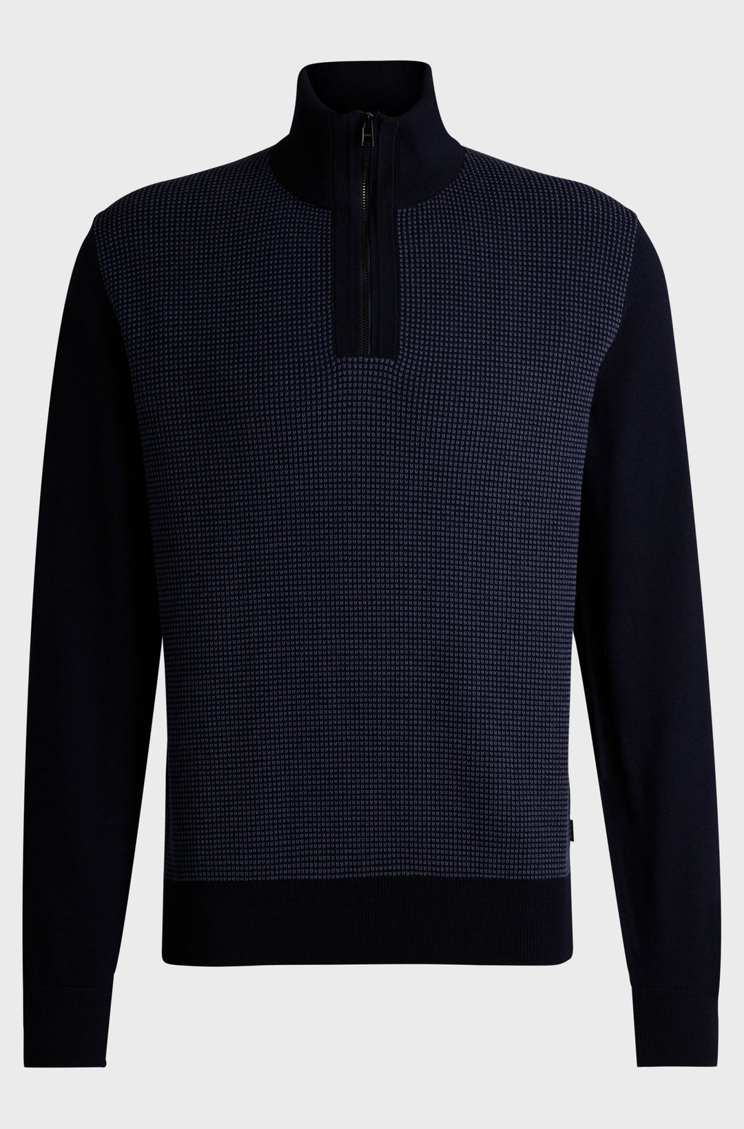 BOSS Sweaters Regular Fit in Wool - H-DAMBINO 10261652 01-50519590- Concorde Fashion#color_navy-404