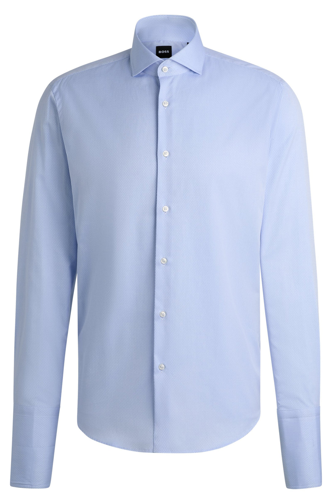 BOSS Formal Shirts Regular Fit in Cotton - H-JOE-SPREAD-DC-214 10261708 01-50520034- Concorde Fashion#color_blue-450
