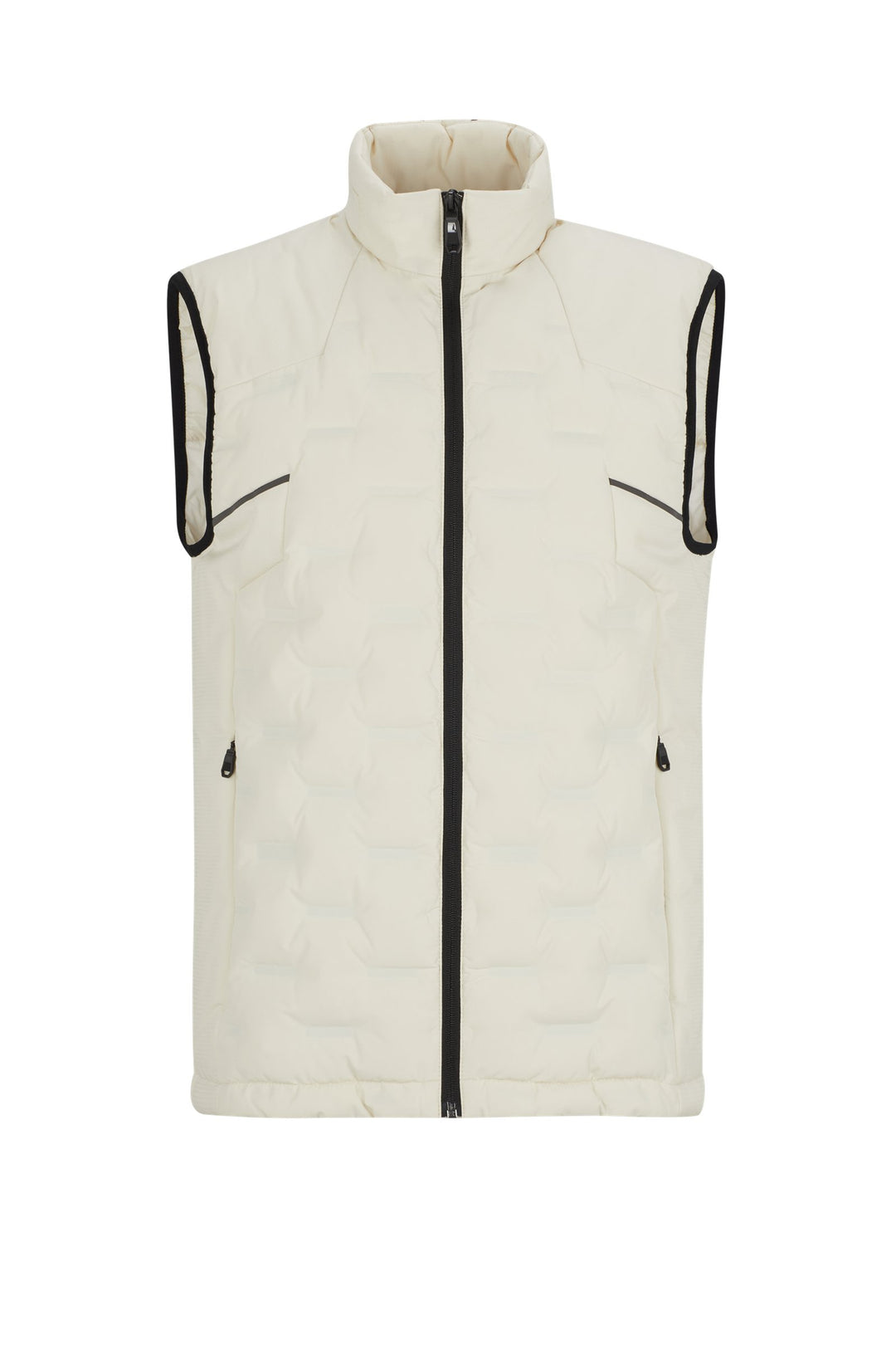 BOSS Vests Regular Fit in Polyester - V_THEO 10261716 01-50514343- Concorde Fashion#color_white-131