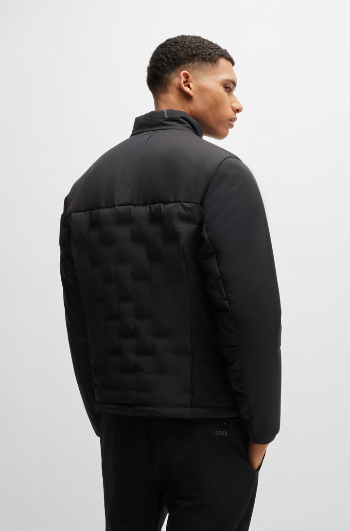 BOSS Casual Jackets Regular Fit in Polyester - J_THEO 10261716 01-50514344- Concorde Fashion#color_black-001