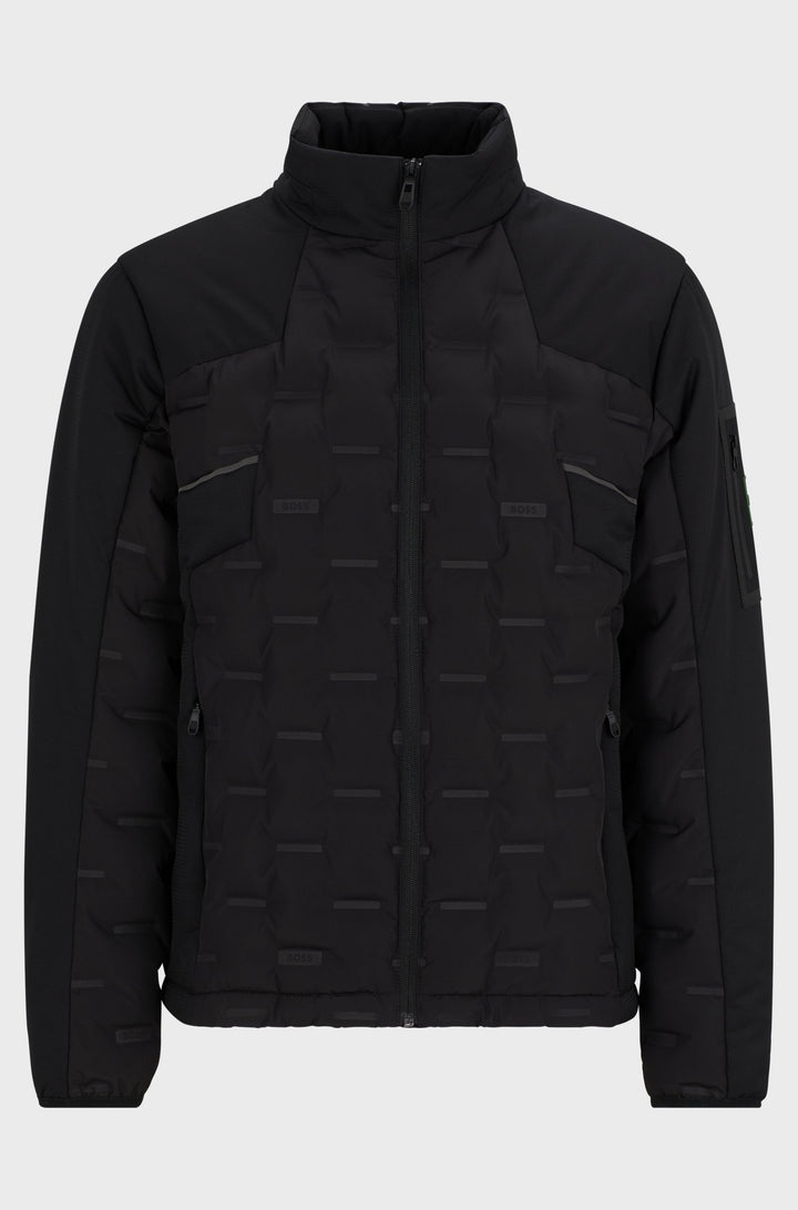 BOSS Casual Jackets Regular Fit in Polyester - J_THEO 10261716 01-50514344- Concorde Fashion#color_black-001