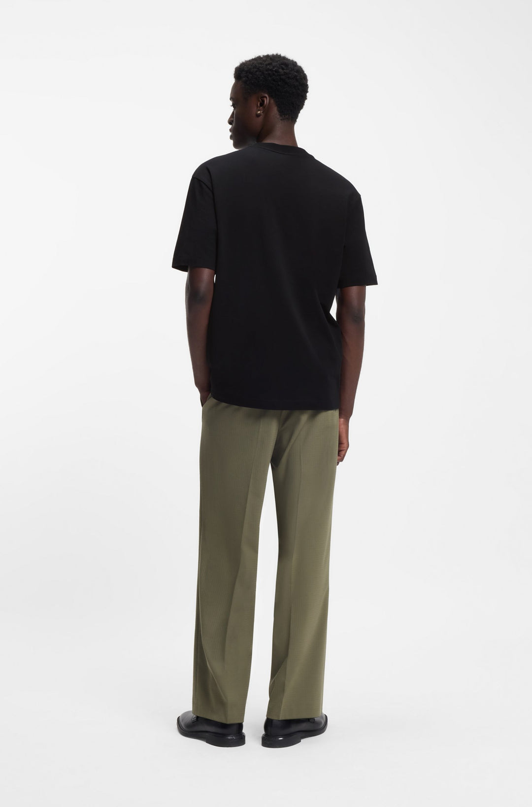 HUGO T-Shirts Relaxed Fit - DORESTON 50554319- Concorde Fashion#color_black-001