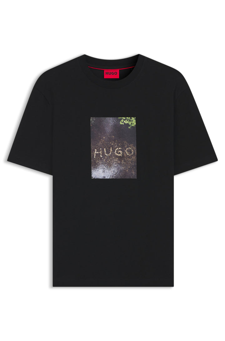 HUGO T-Shirts Relaxed Fit - DORESTON 50554319- Concorde Fashion#color_black-001