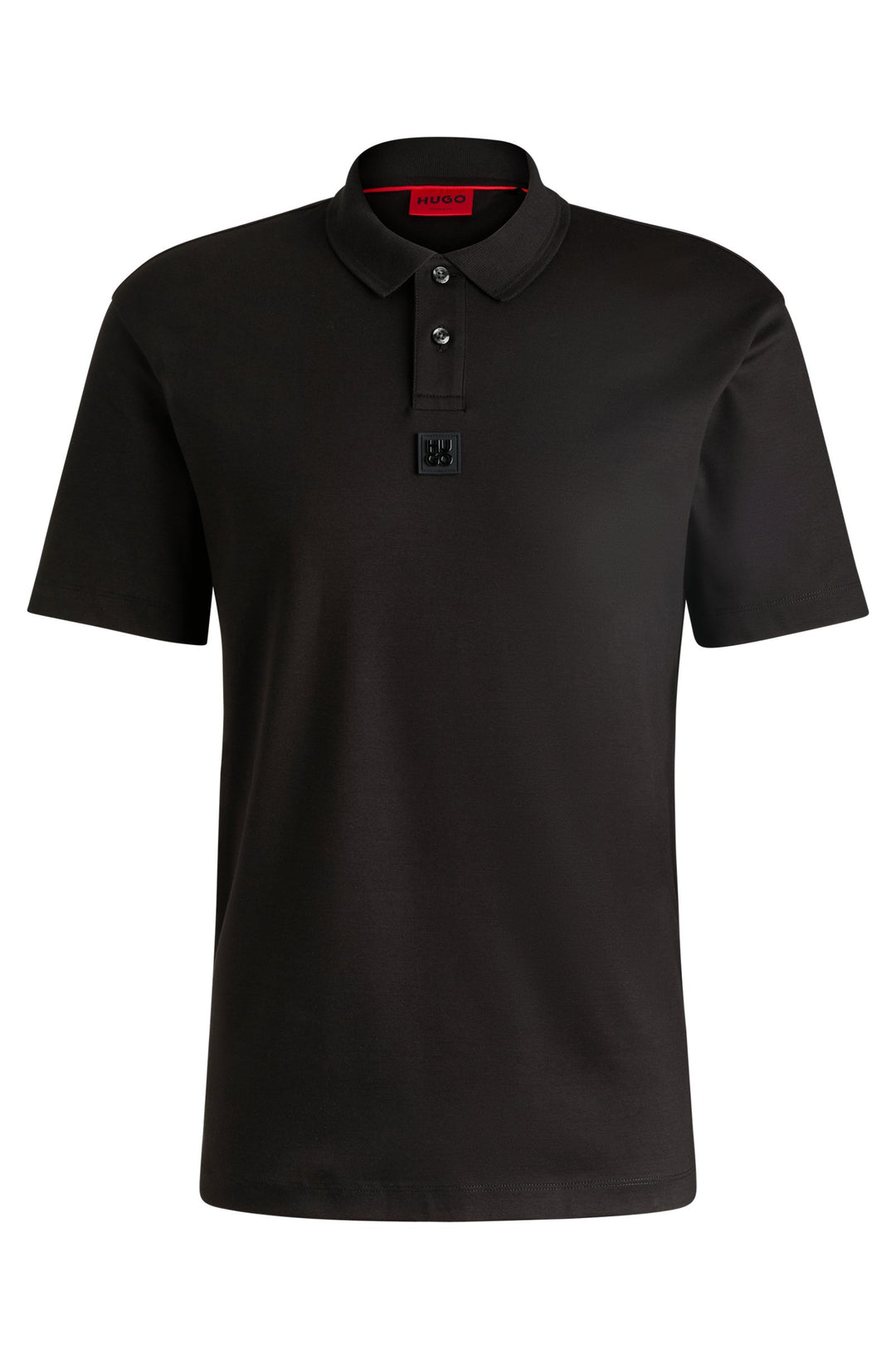 HUGO Polos Regular Fit in Cotton - DEABONO_D 10261766 01-50517638- Concorde Fashion#color_black-001