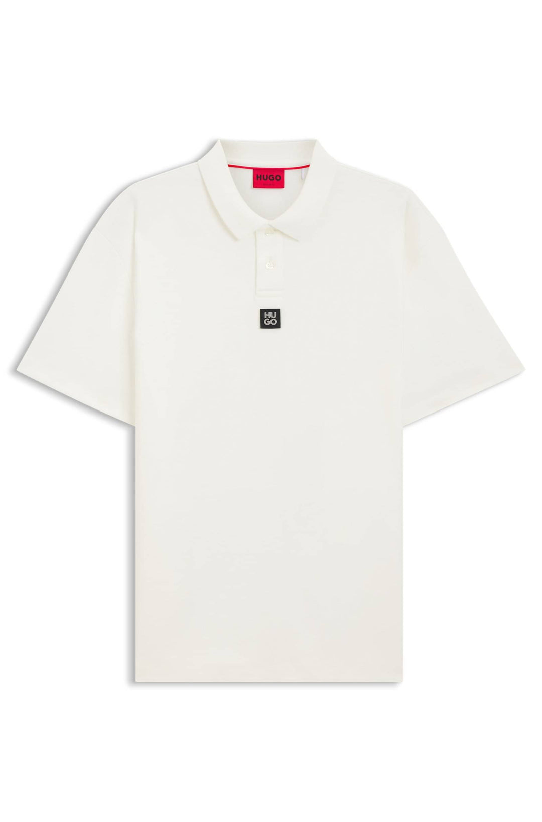 HUGO Polos Regular Fit in Cotton - DEABONO_D 10261766 01-50517638- Concorde Fashion#color_white-103