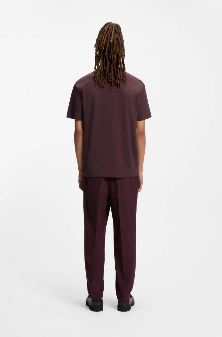 HUGO Polos Regular Fit in Cotton - DEABONO_D 10261766 01-50517638- Concorde Fashion#color_brown-249