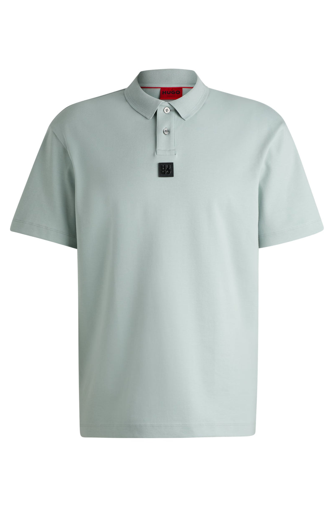 HUGO Polos Regular Fit in Cotton - DEABONO_D 10261766 01-50517638- Concorde Fashion#color_grey-074