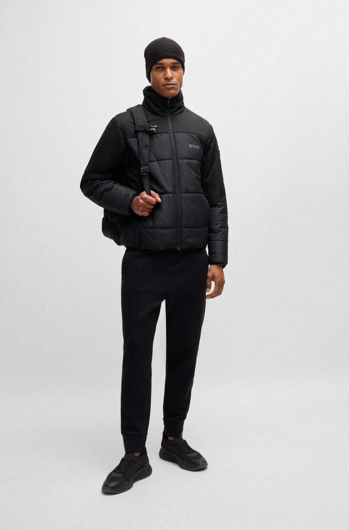 BOSS Casual Jackets  in Polyester - J_HAMAR 4 10261821 01-50522668- Concorde Fashion#color_black-001