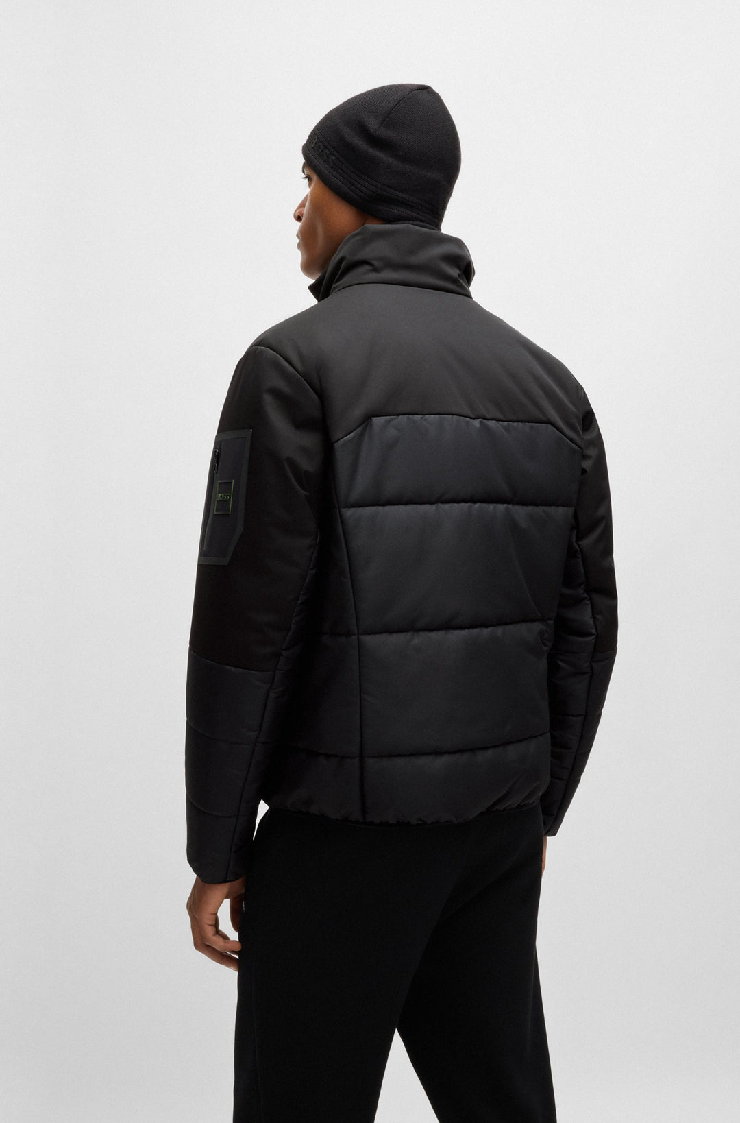 BOSS Casual Jackets  in Polyester - J_HAMAR 4 10261821 01-50522668- Concorde Fashion#color_black-001