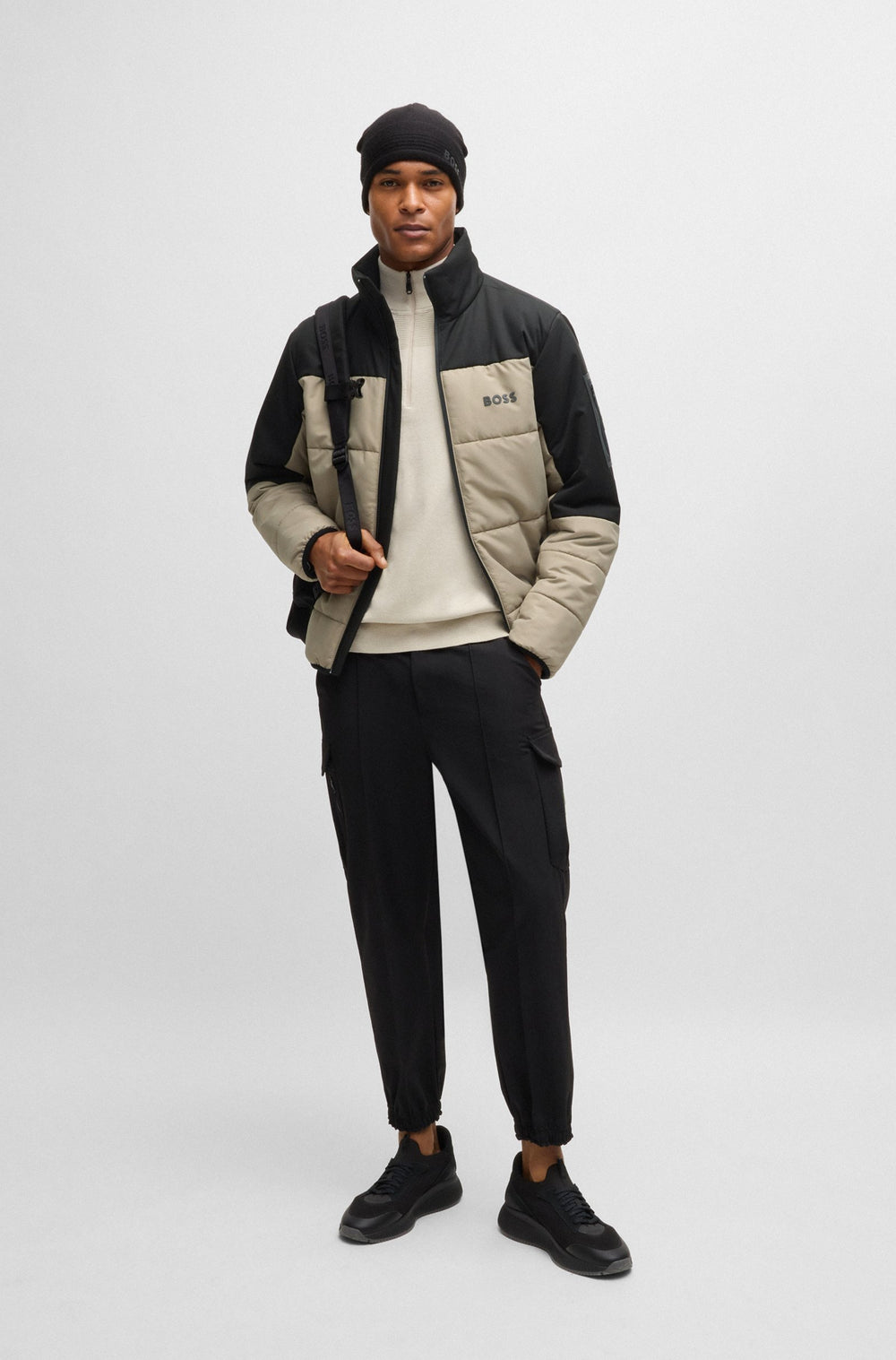 BOSS Casual Jackets  in Polyester - J_HAMAR 4 10261821 01-50522668- Concorde Fashion#color_green-334