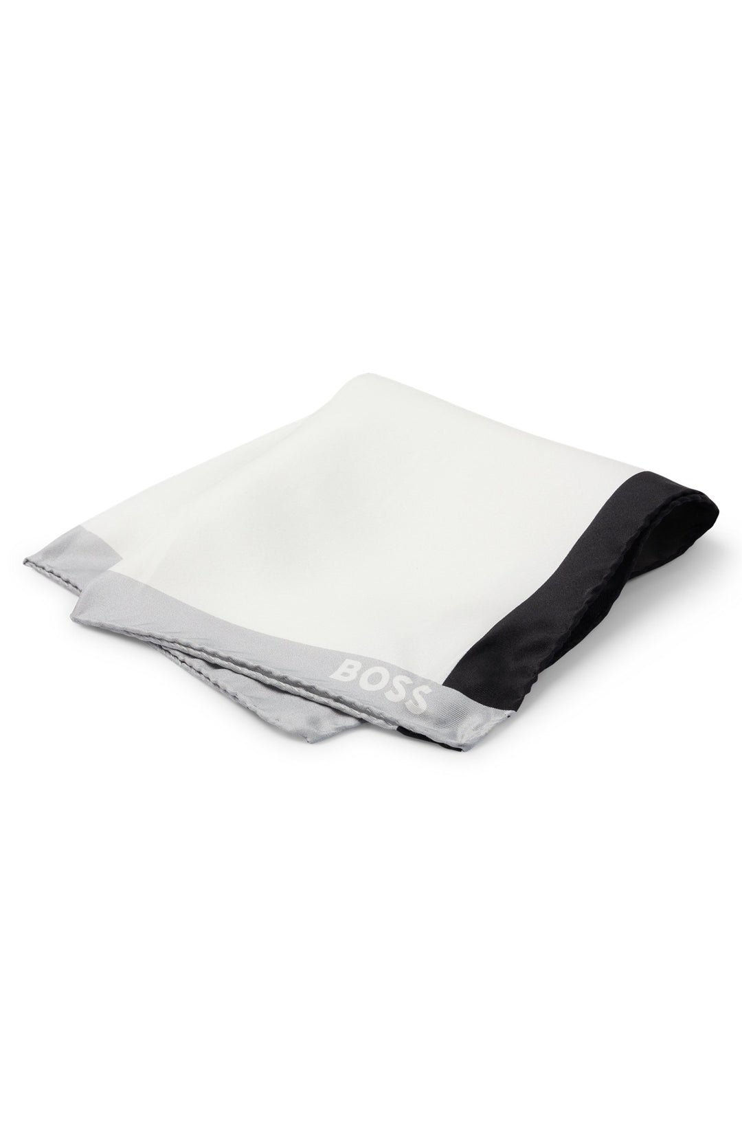 BOSS Pocket Squares  in Silk - H-POCKET SQ-222 10261828 01-50520375- Concorde Fashion#color_black-001