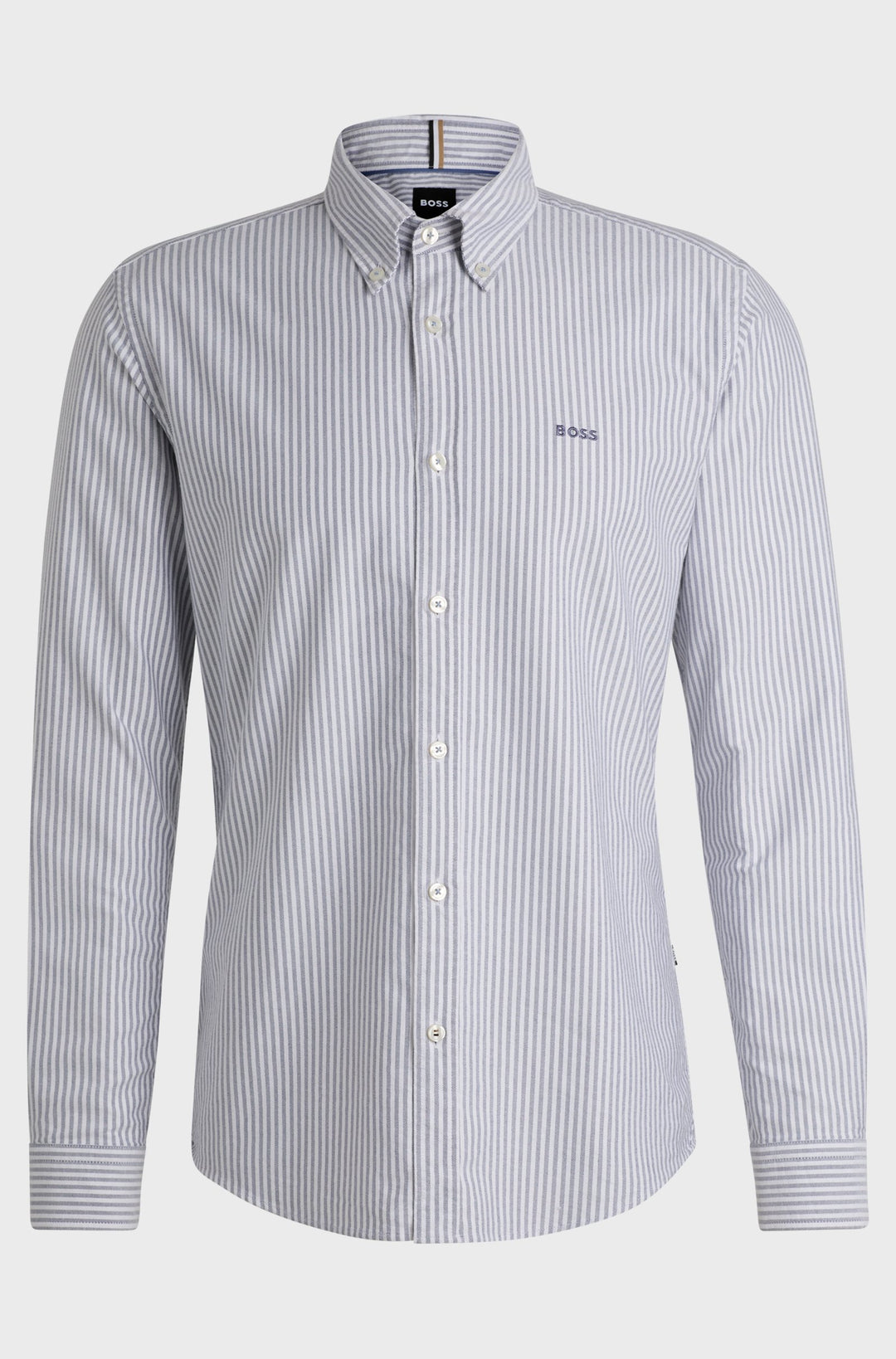 BOSS Formal Shirts Slim Fit in Cotton - H-ROAN-BD-E-C1-243 10261880 01-50520275- Concorde Fashion#color_navy-412