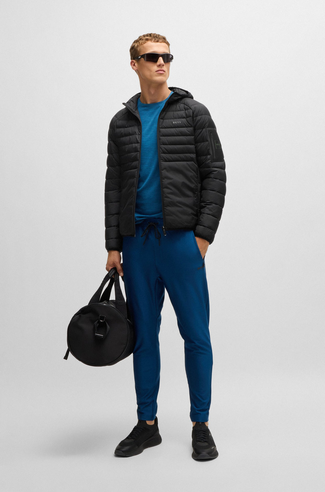 BOSS Casual Jackets Regular Fit in Polyester - J_THOR 2 10262007 01-50514761- Concorde Fashion#color_black-001