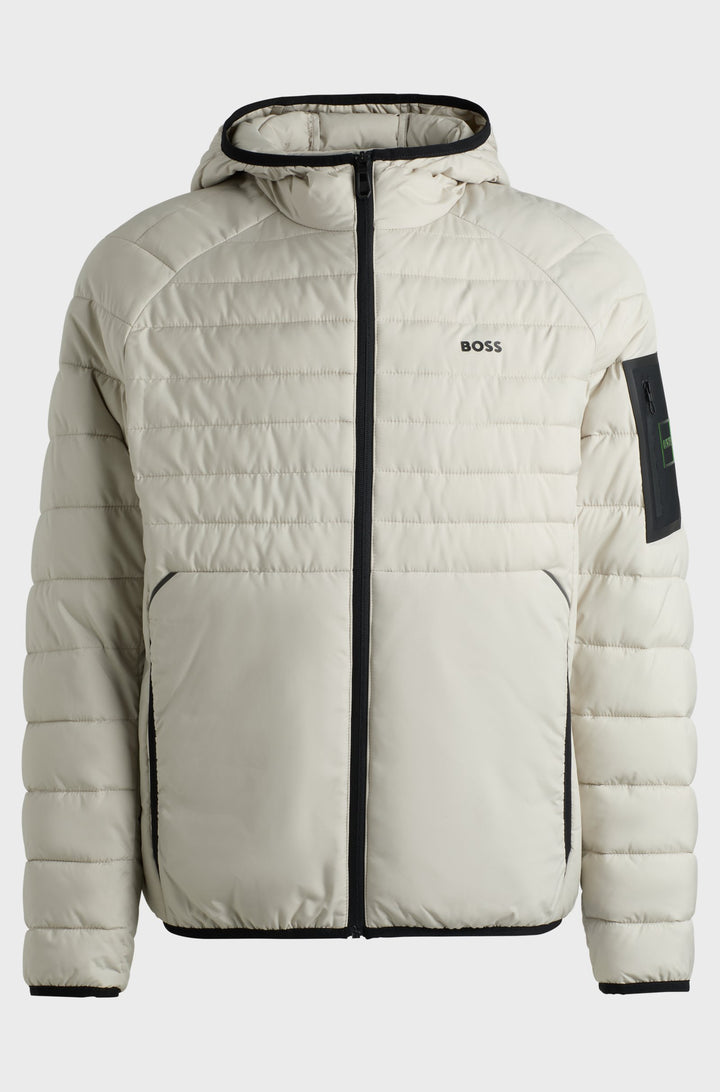 BOSS Casual Jackets Regular Fit in Polyester - J_THOR 2 10262007 01-50514761- Concorde Fashion#color_beige-271