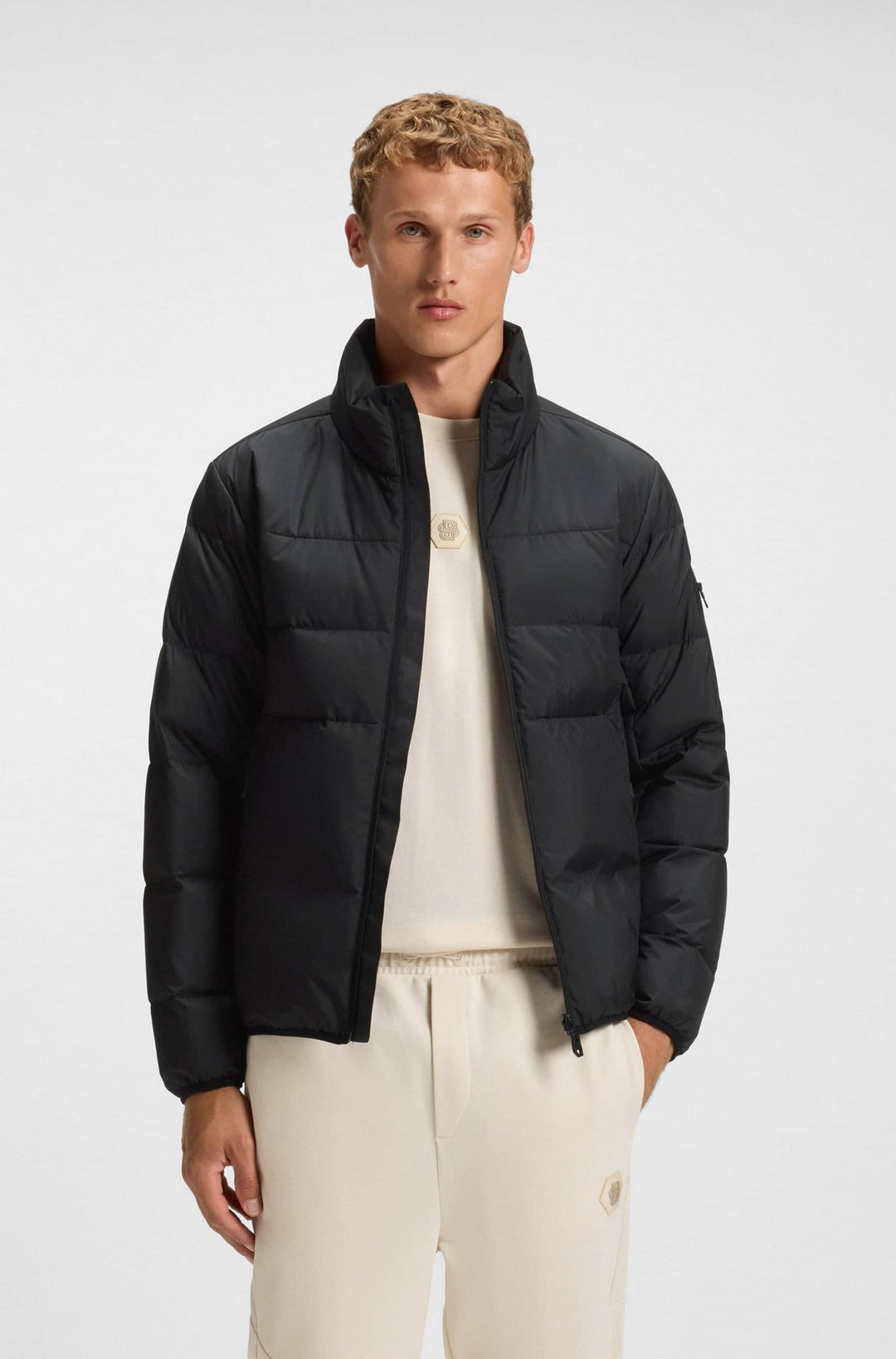 BOSS Casual Jackets  - OW_URBANEX PUFFER 50544322- Concorde Fashion#color_black-001