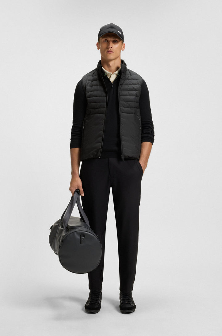 BOSS Vests Regular Fit - V_URBANEX VEST 50545867- Concorde Fashion#color_black-001