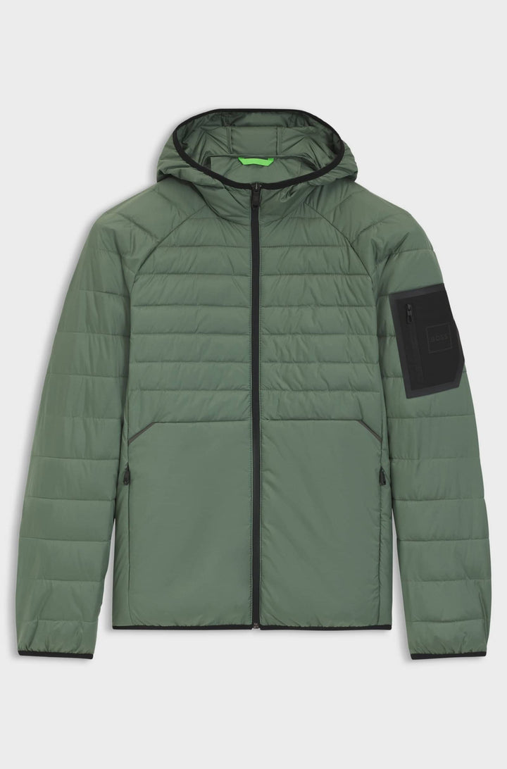 BOSS Casual Jackets Regular Fit - OW_URBANEX JT HD 50549181- Concorde Fashion#color_green-358