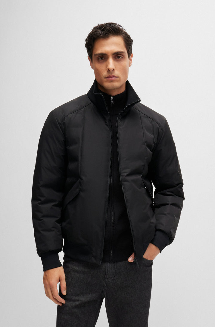 BOSS Casual Jackets Regular Fit in Polyester - P-CHYMERO 10262105 01-50519279- Concorde Fashion#color_black-001