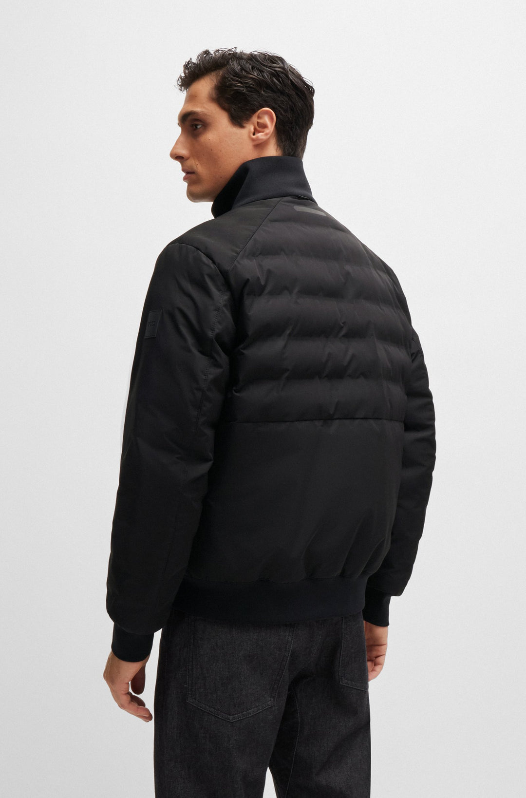 BOSS Casual Jackets Regular Fit in Polyester - P-CHYMERO 10262105 01-50519279- Concorde Fashion#color_black-001