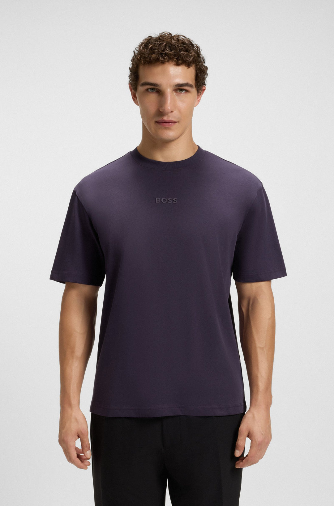 BOSS T-Shirts Oversize Fit,Oversized Fit - TEE 10 50519368- Concorde Fashion#color_purple-517