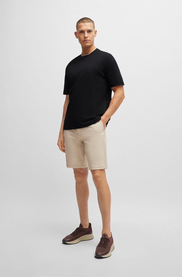 BOSS T-Shirts Relaxed Fit in Cotton - TEE 7 10262274 01-50519354- Concorde Fashion#color_black-001