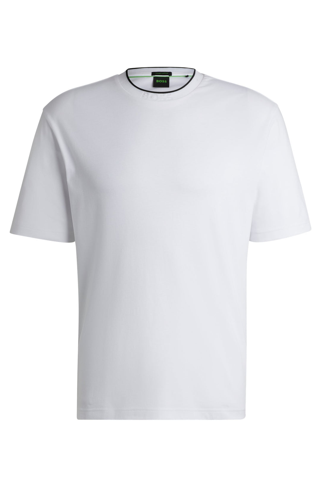 BOSS T-Shirts Relaxed Fit in Cotton - TEE 7 10262274 01-50519354- Concorde Fashion#color_white-100
