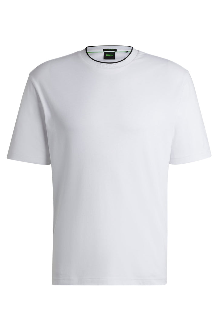 BOSS T-Shirts Relaxed Fit in Cotton - TEE 7 10262274 01-50519354- Concorde Fashion#color_white-100