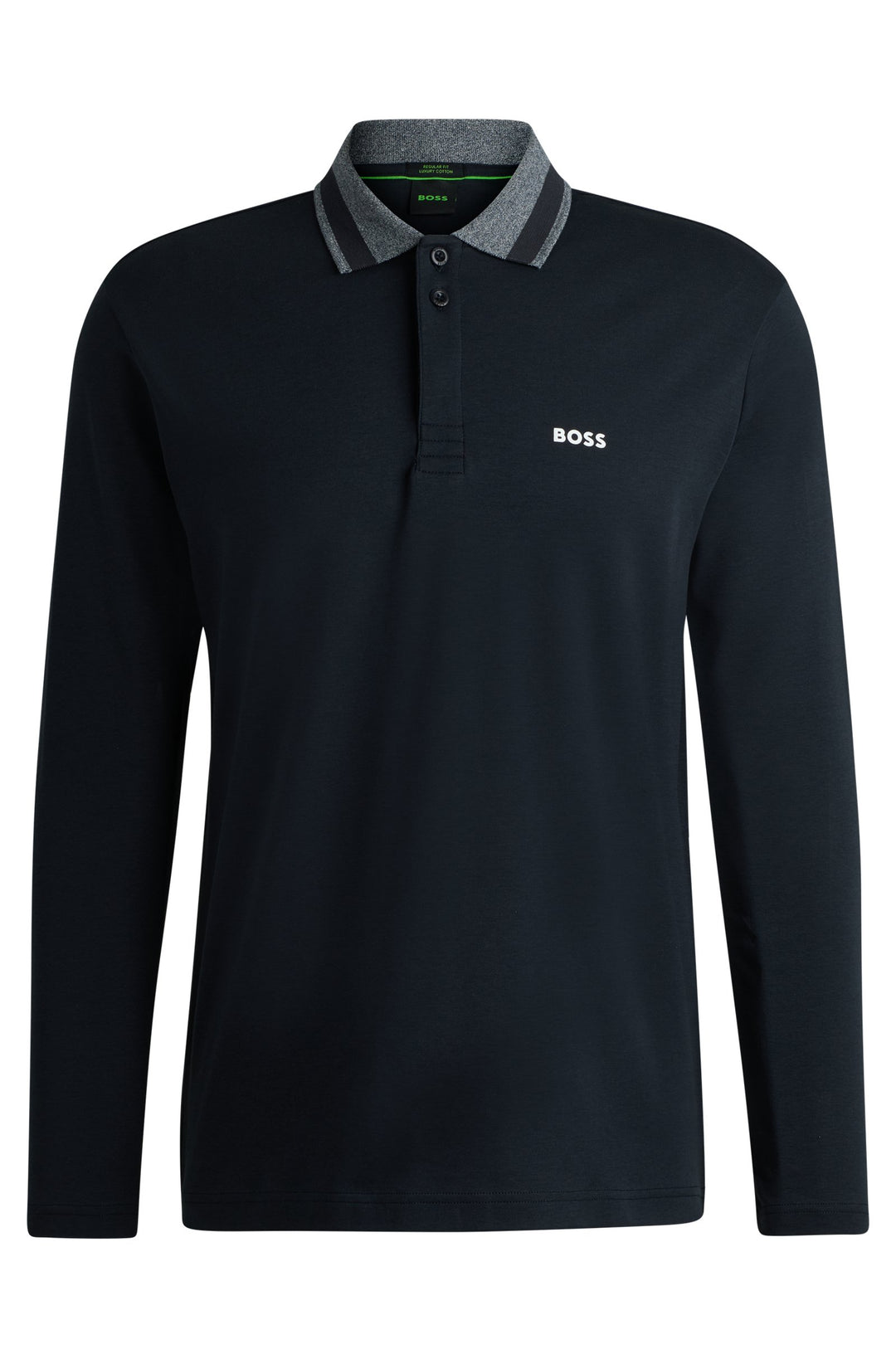 BOSS Polos Regular Fit in Cotton - PLISY 2 10262274 01-50525153- Concorde Fashion#color_navy-402