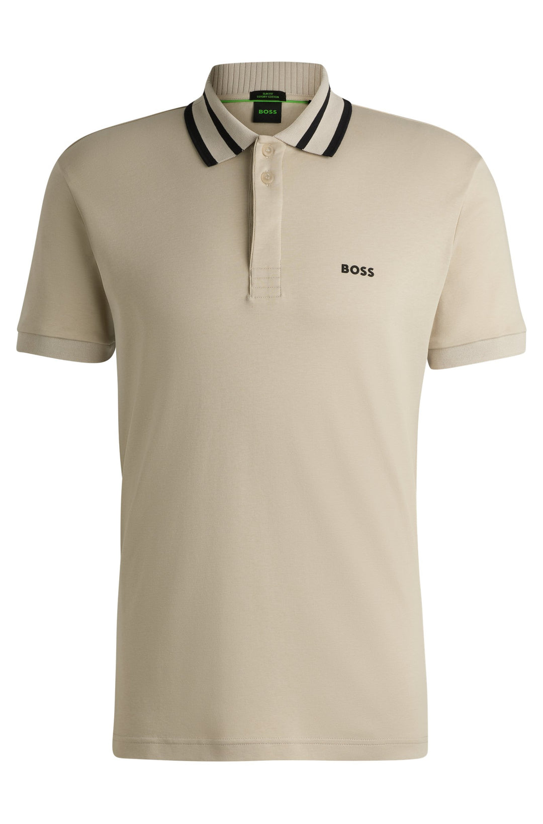 BOSS Polos Regular Fit in Cotton - PAULE 10262274 01-50525172- Concorde Fashion#color_beige-271