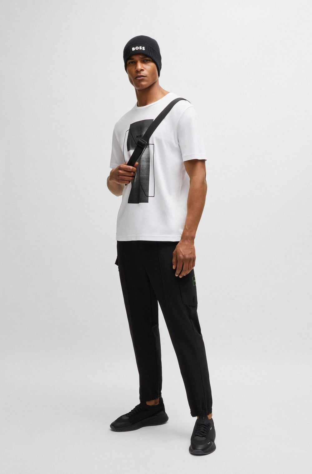 BOSS T-Shirts Regular Fit in Cotton - TEE 9 10262274 01-50525219- Concorde Fashion#color_white-100
