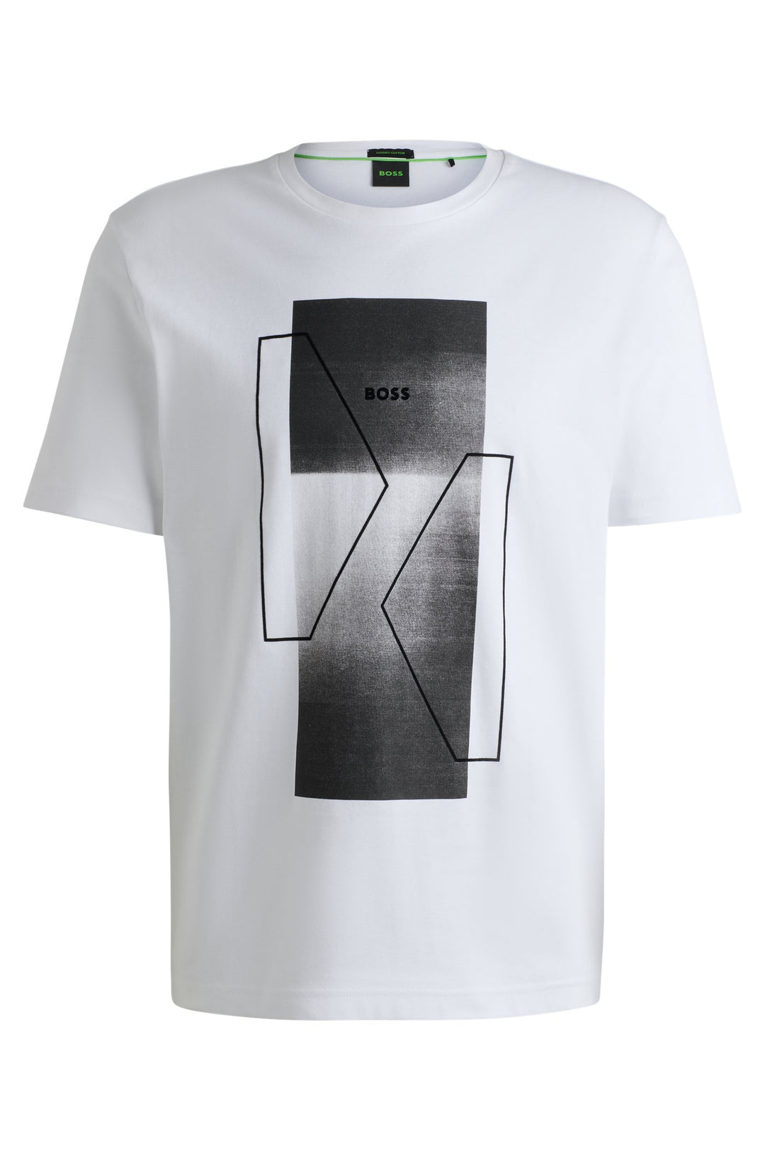 BOSS T-Shirts Regular Fit in Cotton - TEE 9 10262274 01-50525219- Concorde Fashion#color_white-100