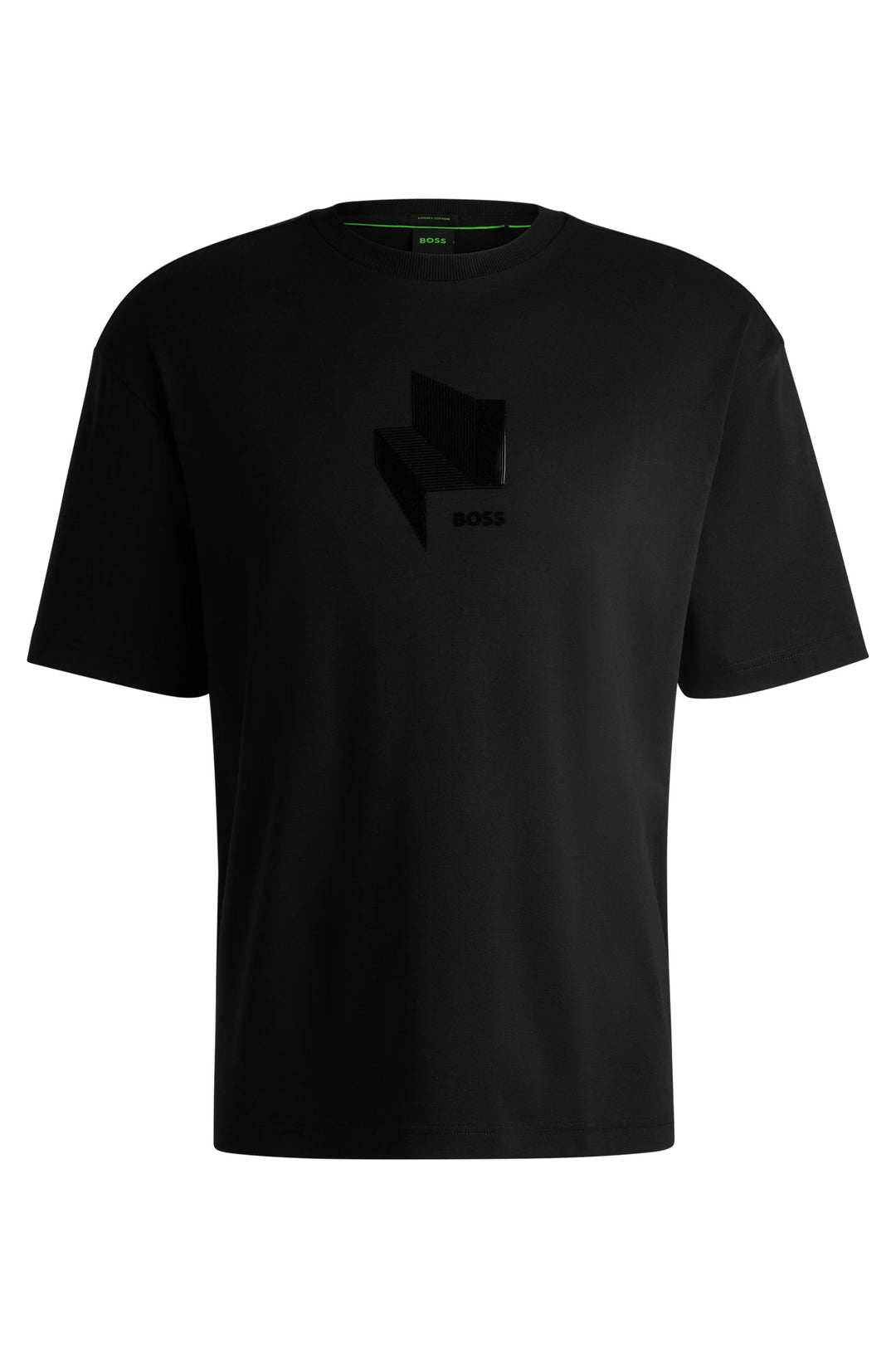 BOSS T-Shirts Relaxed Fit in Cotton - TEE MIRROR 1 10262274 01-50525231- Concorde Fashion#color_black-001