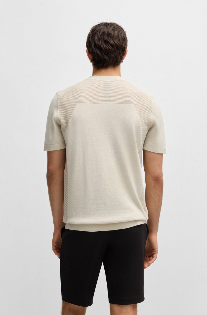 BOSS Sweaters Regular Fit - MOMENTUM_LITE_T24 50520683- Concorde Fashion#color_beige-284