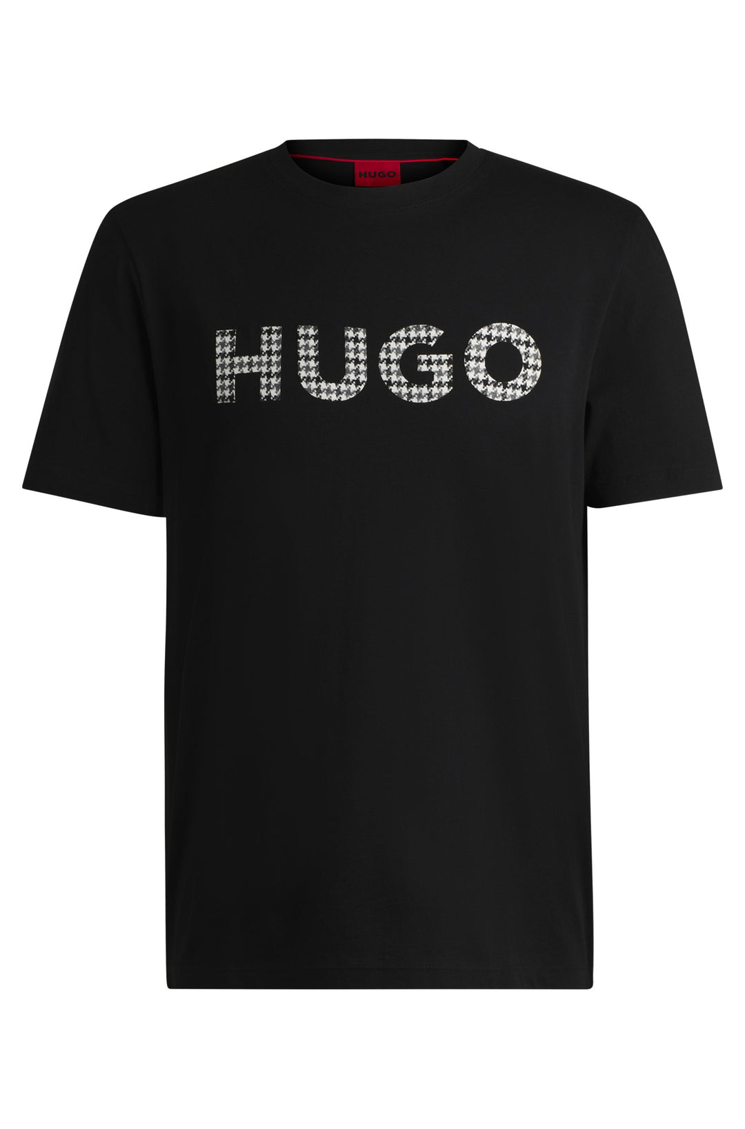HUGO T-Shirts Regular Fit in Cotton - DULIVIO_U243 10262283 01-50519724- Concorde Fashion#color_black-001