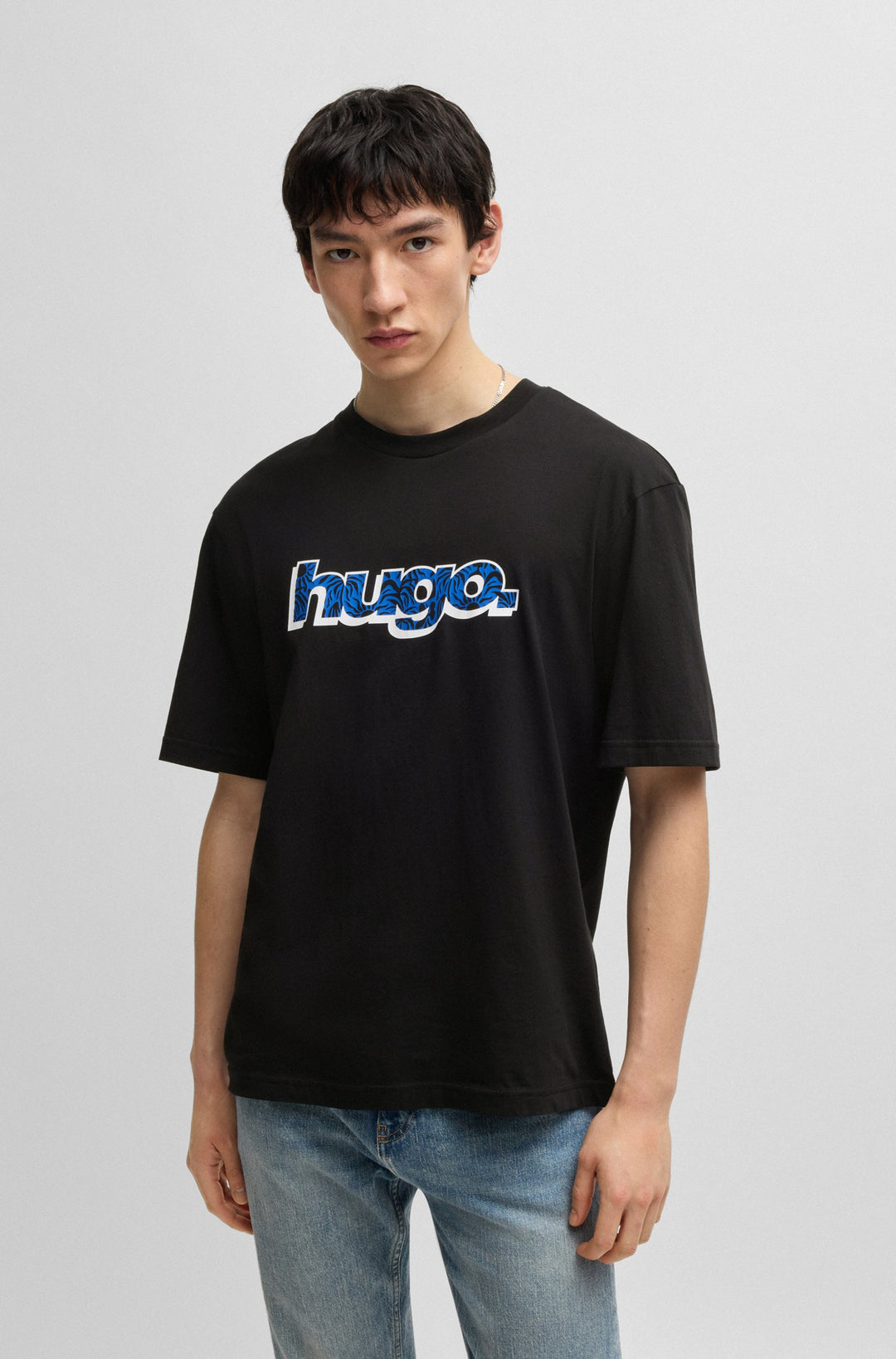 HUGO T-Shirts Regular Fit - NUGIBOL 50542932- Concorde Fashion#color_black-001