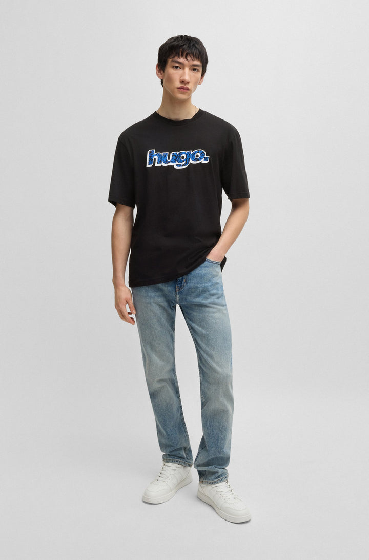 HUGO T-Shirts Regular Fit - NUGIBOL 50542932- Concorde Fashion#color_black-001