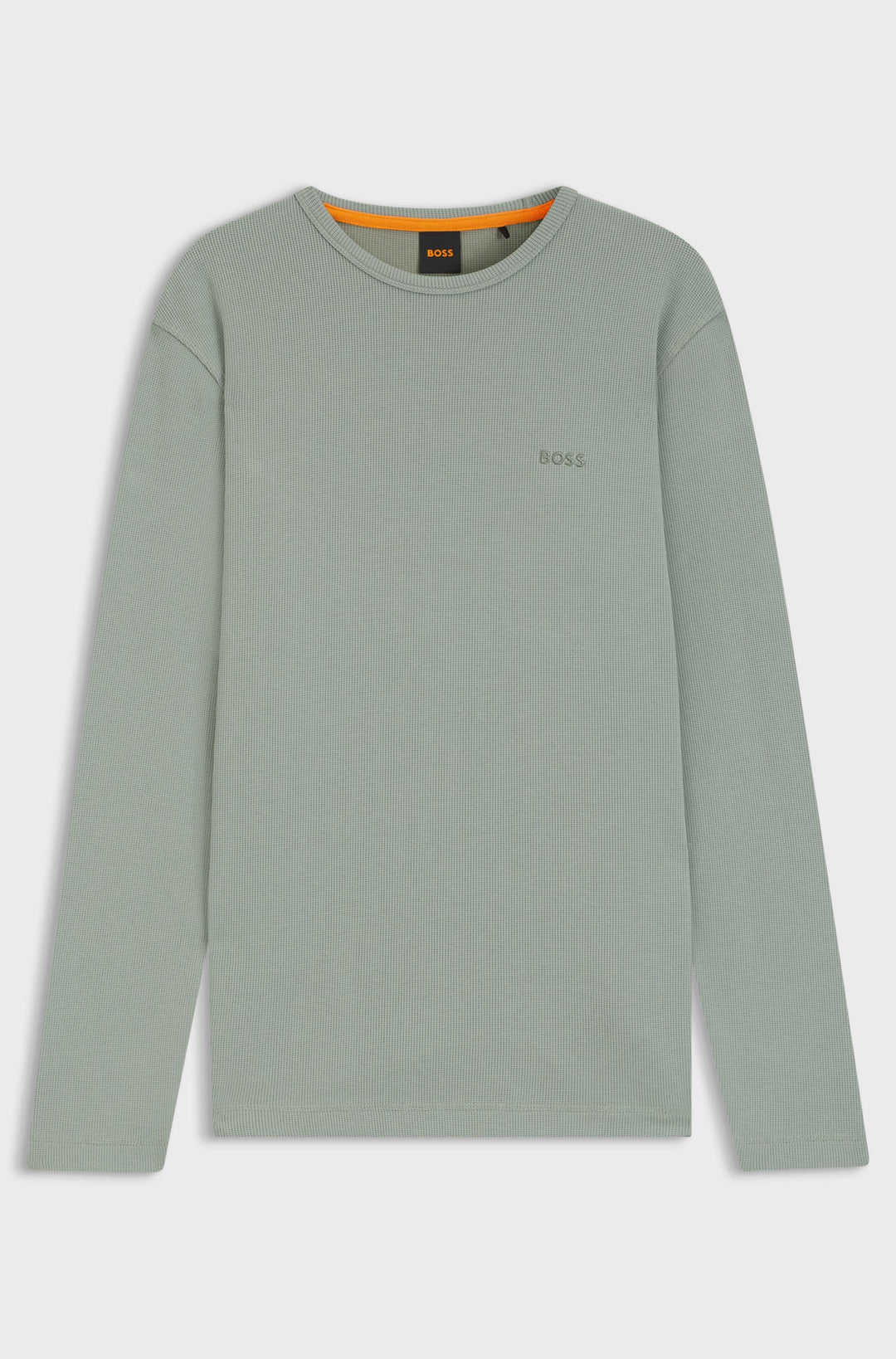 BOSS T-Shirts Regular Fit in Cotton Mix - TEMPESTO 10262290 01-50520725- Concorde Fashion#color_green-351