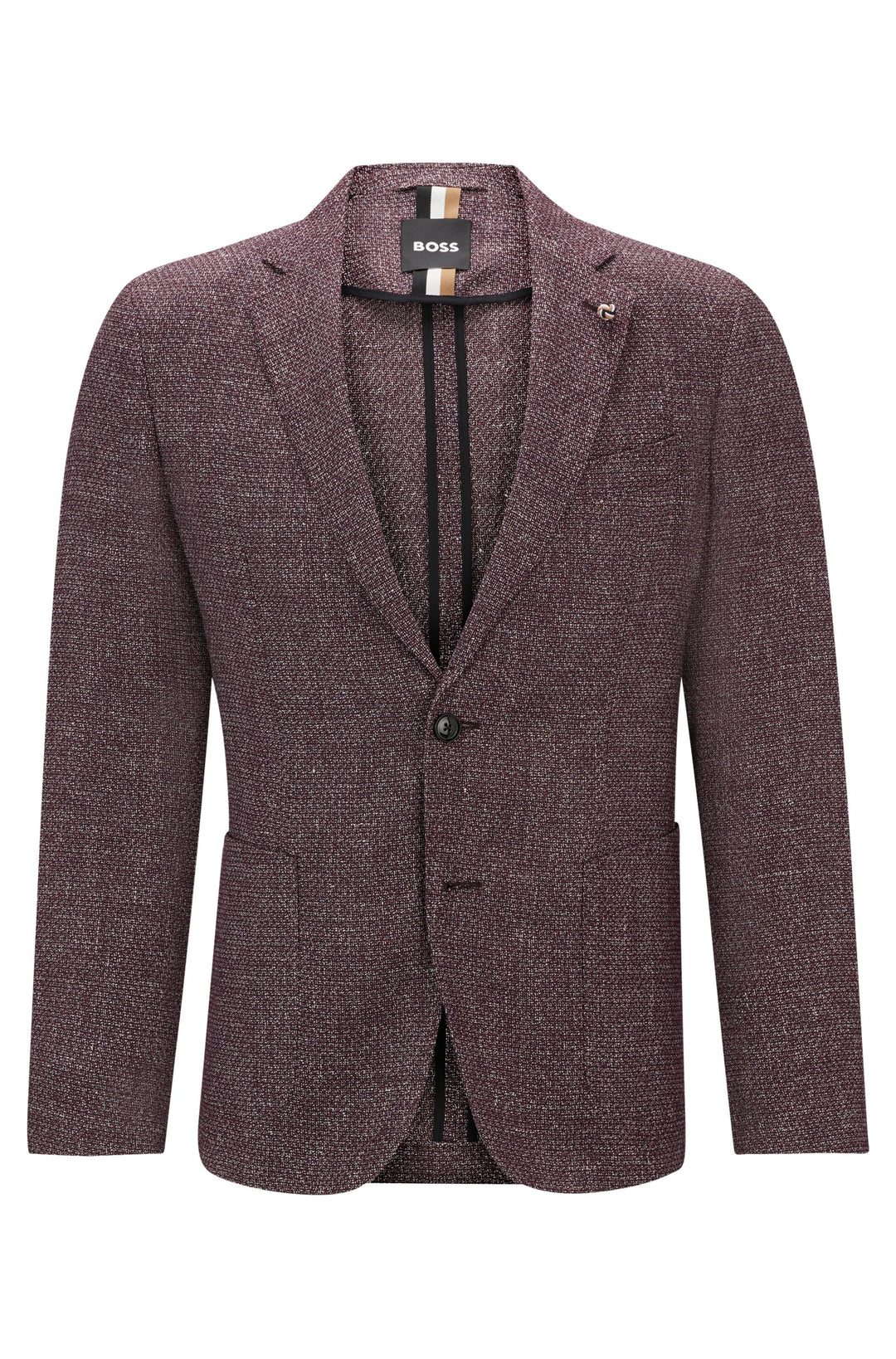 BOSS Blazers Slim Fit in Wool Mix - C-HANRY-233 10262348 01-50521956- Concorde Fashion#color_red-642