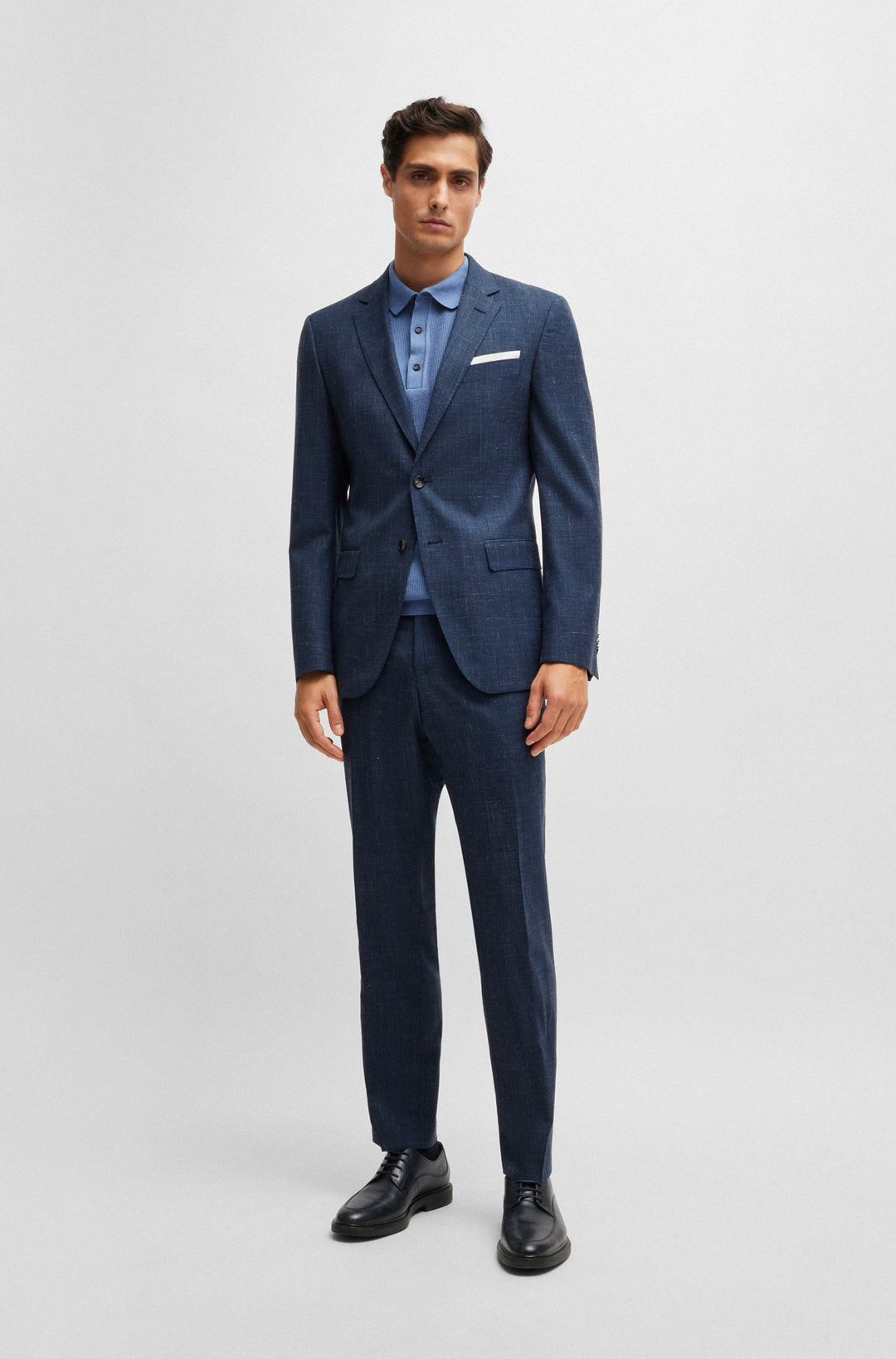 BOSS Blazers Slim Fit in Wool Mix - H-HUTSON-224 10262382 01-50521645- Concorde Fashion#color_navy-412