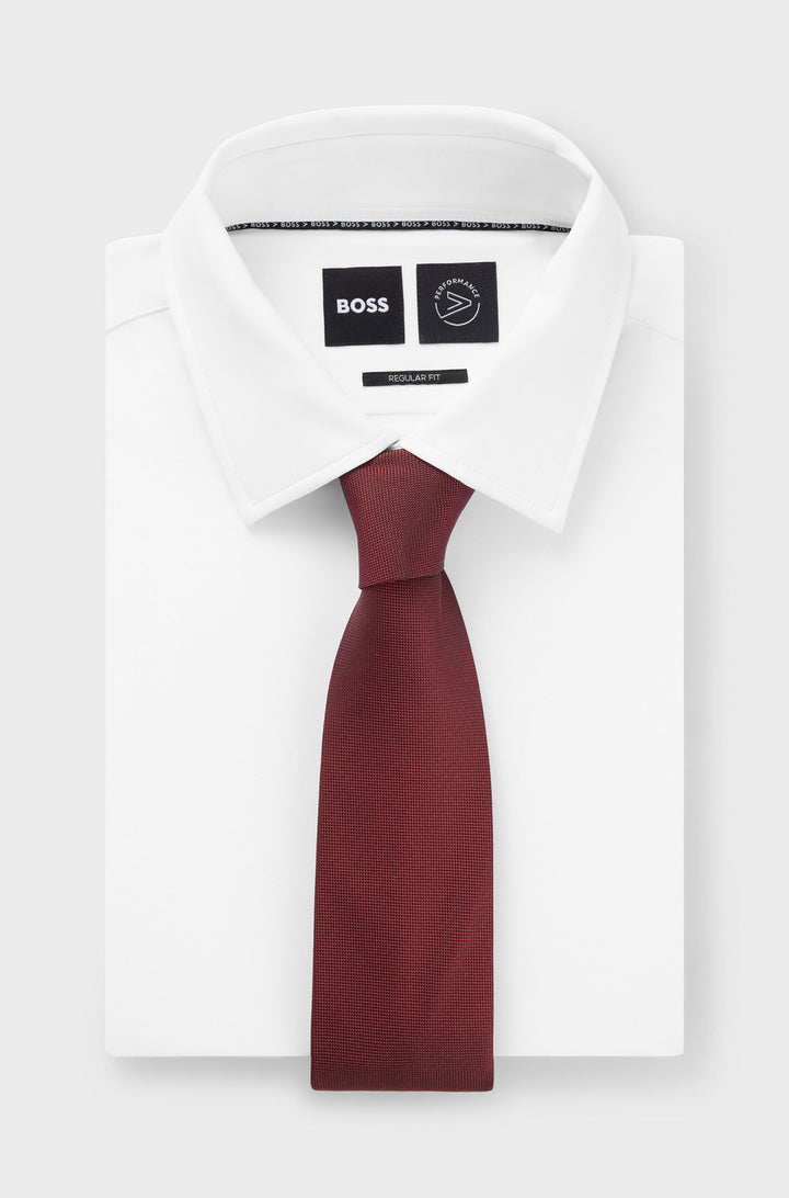 BOSS Ties  in Silk Mix - H-TIE 7.5 CM-222 10262434 01-50520978- Concorde Fashion#color_red-605