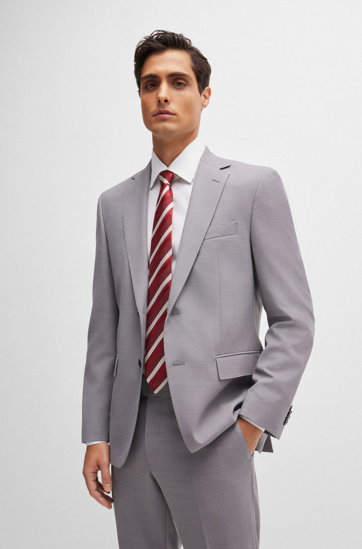 BOSS Ties  in Silk Mix - H-TIE 7.5 CM-222 10262434 01-50520978- Concorde Fashion#color_red-607