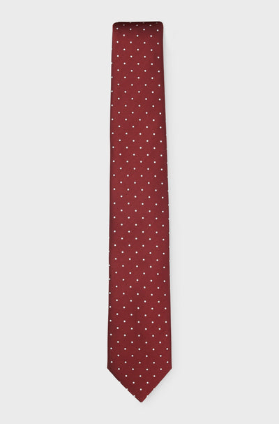 BOSS Ties  in Silk Mix - H-TIE 7.5 CM-222 10262434 01-50520978- Concorde Fashion#color_red-608