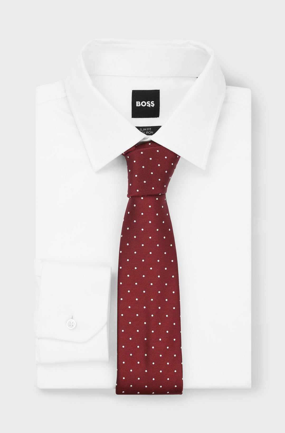 BOSS Ties  in Silk Mix - H-TIE 7.5 CM-222 10262434 01-50520978- Concorde Fashion#color_red-608