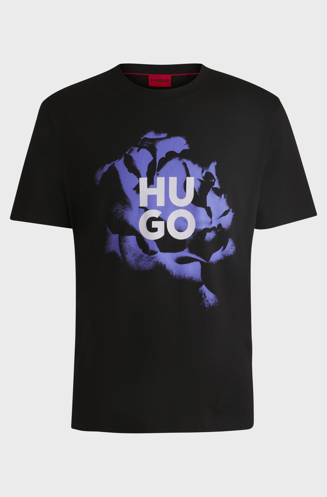 HUGO T-Shirts Regular Fit in Cotton - DIGNITEY 10262441 01-50521259- Concorde Fashion#color_black-001
