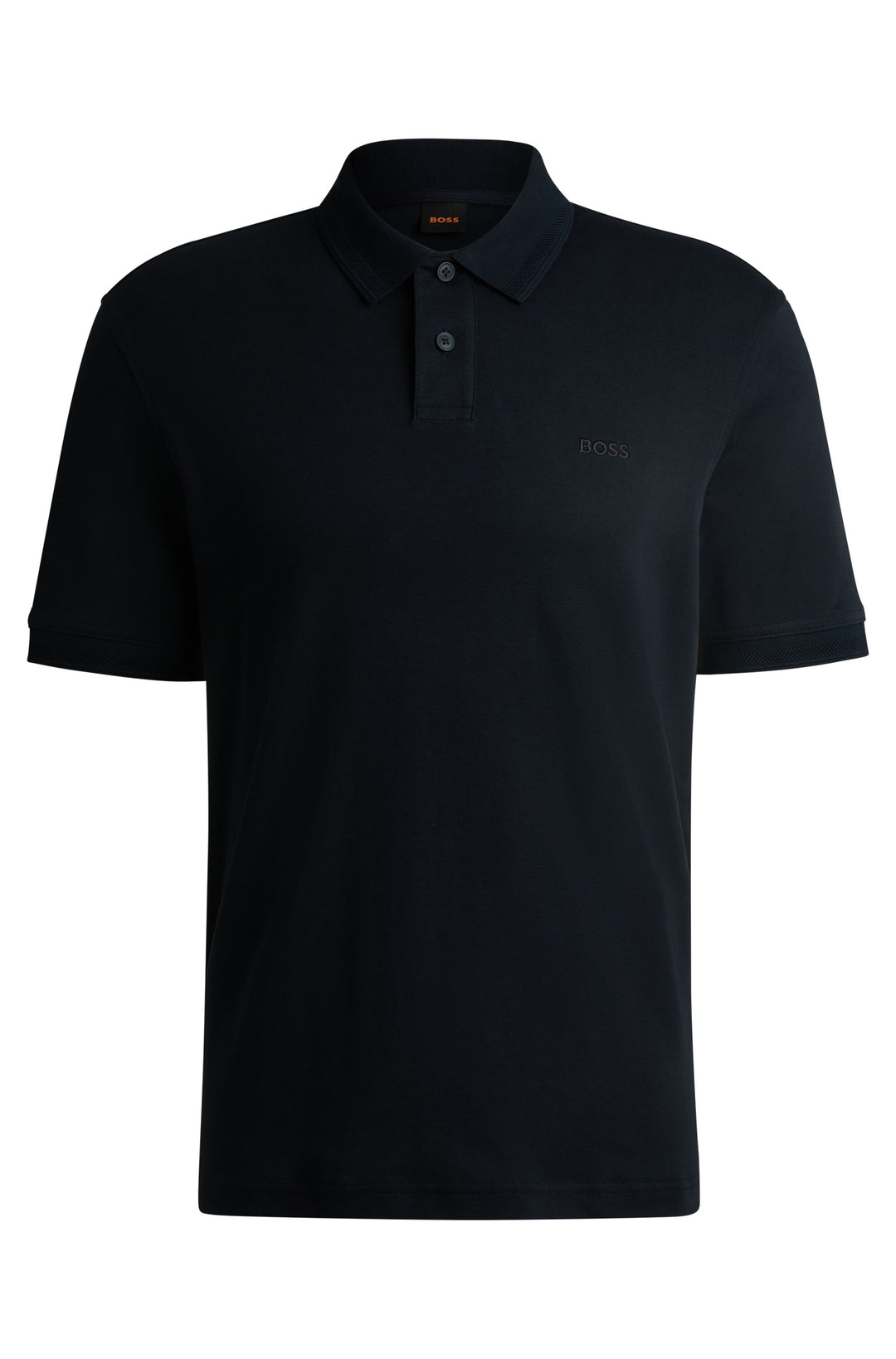 BOSS Polos Regular Fit in Cotton - PE_INTERLOCK 10262456 01-50520109- Concorde Fashion#color_navy-404