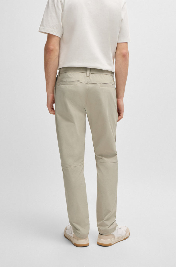 BOSS Chinos Tapered Fit in Nylon - CHINO-TAPERED-DS-3 10262577 01-50519228- Concorde Fashion#color_beige-271