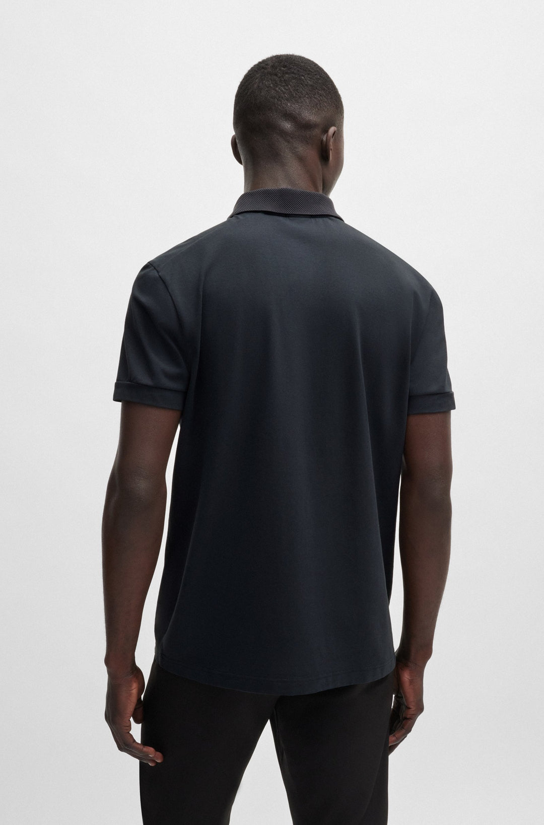 BOSS Polos Regular Fit in Cotton Mix - PADDY 4 10262779 01-50519855- Concorde Fashion#color_navy-402