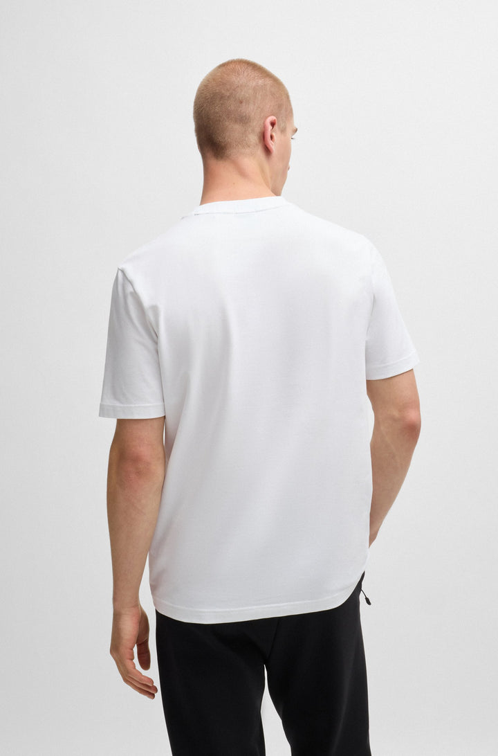 BOSS T-Shirts Regular Fit in Cotton Mix - TEE 3 10262779 01-50525224- Concorde Fashion#color_white-100